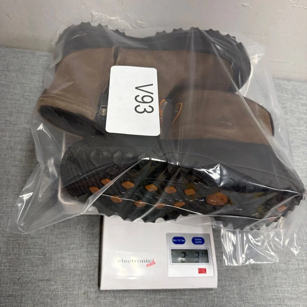 Timberland Waterproof Winter Boots Kids 6M Brown Leather Thermolite V93